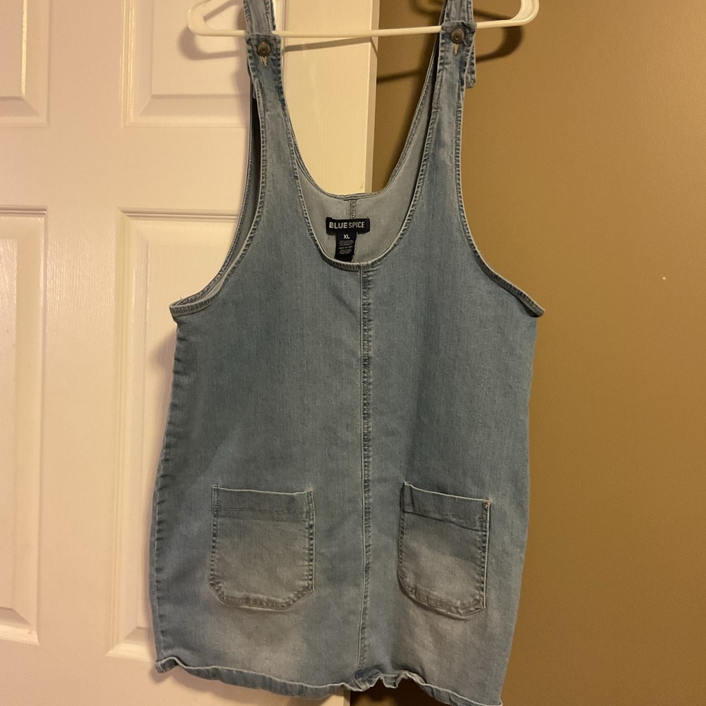 Overall Jean Dress